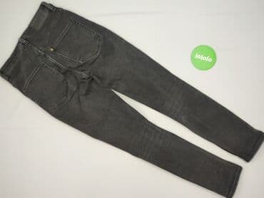 spodnie jeansy z wysokim stanem: Jeansy damskie, rozmiar S — 4