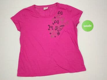 t shirty z dekoltem v allegro: Women`s T-shirt, size 3XL (EU 46) — 2