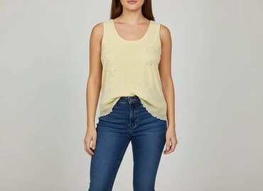 haft angielski bluzka: Bluzka damska, rozmiar M — 5