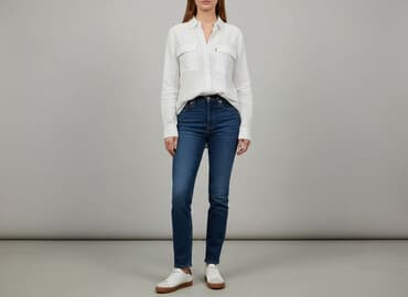 levis t shirty basic: LeviS, Women`s shirt, size S — 1