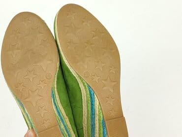 sukienka i sandały na koturnie: Półbuty damskie, rozmiar 40 — 6