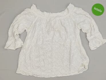 hm top z odkrytymi ramionami: H&M L.O.G.G., Bluzka damska, 2XL — 2