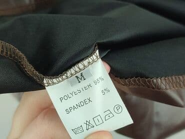 spódnice eko skóra plus size: Spódnica damska, M — 4