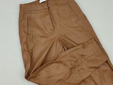 spodnie woskowane brązowe reserved: Reserved, Material trousers for women, size M — 2