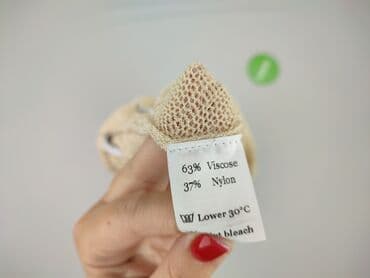 spodnie dzianinowe prążkowane: Spodnie materiałowe damskie, rozmiar S — 5