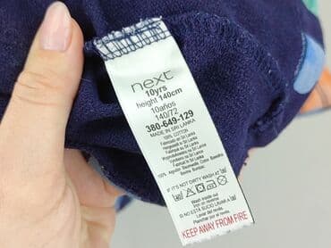 woskowane spodnie z wysokim stanem stradivarius: Blouse, Next, 10 years, 134-140 cm, condition - Perfect — 4