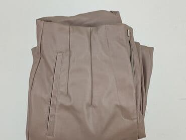 sinsay spodnie z eko skóry: Spodnie materiałowe damskie, rozmiar 2XS — 6