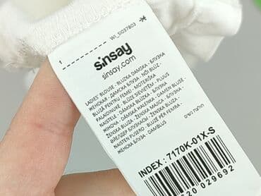 sinsay t shirty damskie: Sinsay, Top damski, rozmiar S — 4