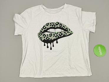 belmondo tshirt: Shein, T-shirt damski, rozmiar 2XL — 2