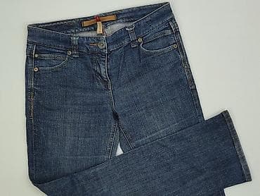 czarne jeansy pull: River Island, Jeansy damskie, rozmiar L — 1