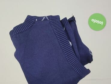 szafirowy sweter: Sweter damski, S — 6