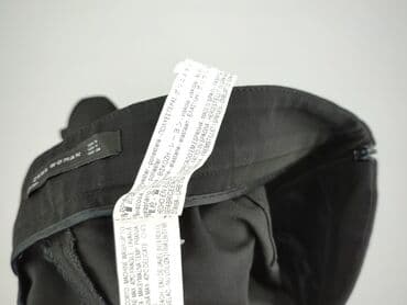 zara spodnie czarne z wysokim stanem: Zara, Spodnie materiałowe damskie, rozmiar M — 7