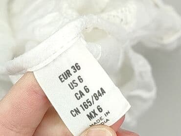 hm bluzki z krótkim rękawem: H&M L.O.G.G., Bluzka damska, rozmiar S — 6