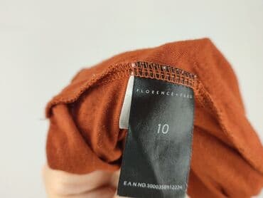 złota bluzka cekinowa: Florence + Fred, T-shirt damski, rozmiar M — 5