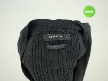 czarne bluzki dekolt v: Reserved, Bluzka damska, rozmiar M — 4