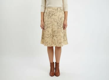 beżowa długie spódnice: Vila, Spódnica damska, rozmiar S — 6