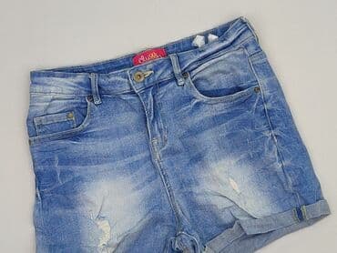 szorty jeansowe damskie z dziurami: Chillin, Szorty damskie, rozmiar S — 1