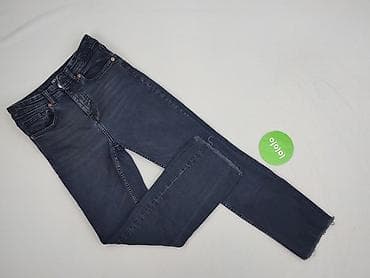 czarne jeansy pull: Zara, Jeansy damskie, rozmiar S — 2