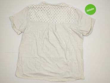 koszula puro lino: Bluzka damska, rozmiar 3XL — 3