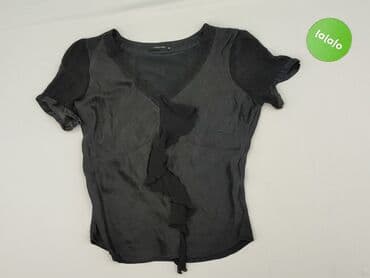 satynowy top pod marynarkę: Bluzka damska, rozmiar M — 2