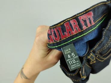 kombinezon dziewczęcy zara: Jeans, Zara, 4-5 years, 110, condition - Perfect — 4