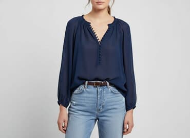 bluzka z długim rękawem tommy hilfiger damska: Tommy Hilfiger, Women's blouse, size XS — 1