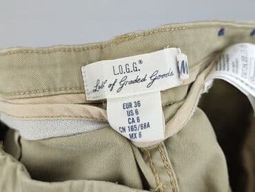 joggery bawełniane damskie: H&M, Брюки жіночі, розмір S — 4