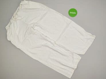 cargo wide leg: XXL, Spodnie 3/4 damskie, 2XL — 2