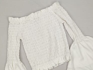 bluzki z opadającymi ramionami: Women's blouse, size S — 2