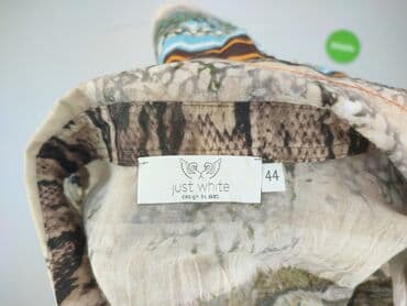 dluga biala koszula: Just, Bluzka damska, rozmiar 2XL — 4