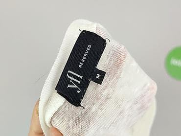 bialy top reserved: T-shirt damski, rozmiar M — 4
