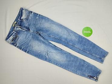 spodnie cargo jeans: Sinsay, Jeansy damskie, rozmiar L — 2
