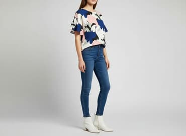 bluzki z printem: Bluzka damska, rozmiar S — 5