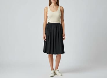 solar spódnice czarne: Spódnica damska, rozmiar S — 1