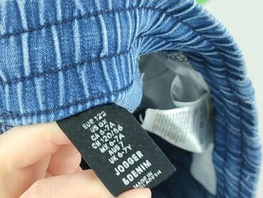 skarpetki rajstopowe dla dzieci: Spodnie jeansowe, H&M, 7 lat, 122, stan - Bardzo dobry — 4