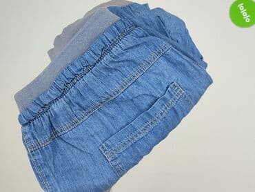 jogger jeans: Spodnie 3/4 damskie, L — 5