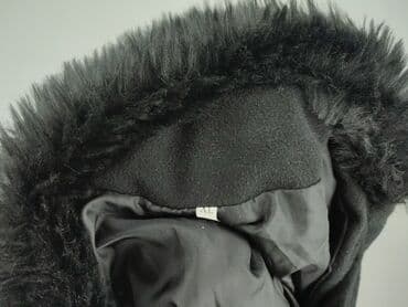 bluza z futrem: Płaszcz damski, rozmiar S — 4