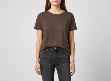 t shirty lniany: H&M, Women`s T-shirt, size S — 1