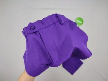 spodnie z żorżety: Spodnie materiałowe damskie, M — 5