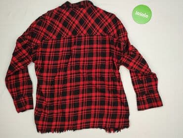 koszula w kratę damska czerwona: Reserved, Koszula damska, rozmiar S — 4