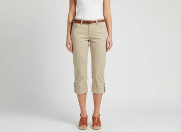 buty trzymające kostkę: Spodnie 3/4 damskie, rozmiar S — 6