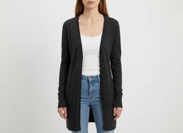 kurtki zimowe damskie c a: Kardigan damski, rozmiar S — 5