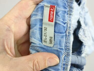 czarne rajstopy do bialej sukienki: Jeans, Name it, 1.5-2 years, 92, condition - Perfect — 4