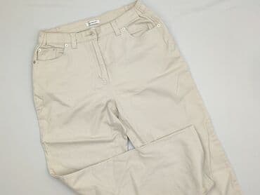 spodnie woskowane beż: Damart, Spodnie materiałowe damskie, rozmiar XL — 1