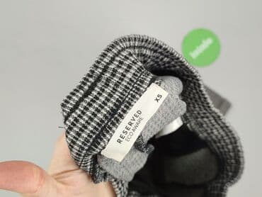 czerwone spodnie reserved: Spodnie materiałowe damskie, XS — 4