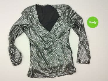 srebrne bluzki wieczorowe: Bluzka damska, rozmiar S — 2