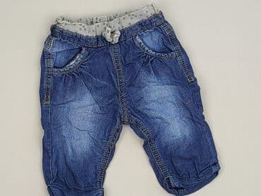 Jeansy: Spodnie jeansowe, F&F, 1-3 m, stan - Bardzo dobry