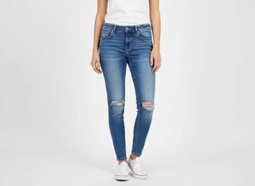 reserved jeansy mom fit: Reserved, Jeansy damskie, rozmiar M — 6