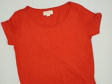 czerwony lech: Cropp, T-shirt damski, rozmiar L — 1