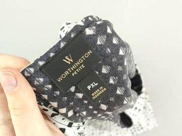 jakie rajstopy do bialej sukienki: Petite, Bluzka damska, rozmiar XL — 4